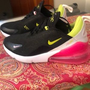 nike air max 270 black pink rise